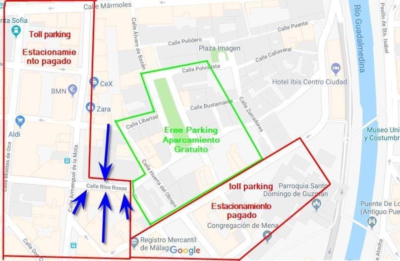 Malaga Centro Habitaciones Privada En Apartamento Compartidos Εξωτερικό φωτογραφία